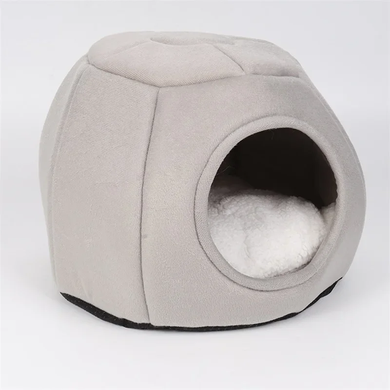 Guinea Pigs Sleeping Bed Hamster Hedgehog Winter Nest Small Pet Warm Cage Cave Bed House Fleece Cusion Hide Toy Playing Habitat