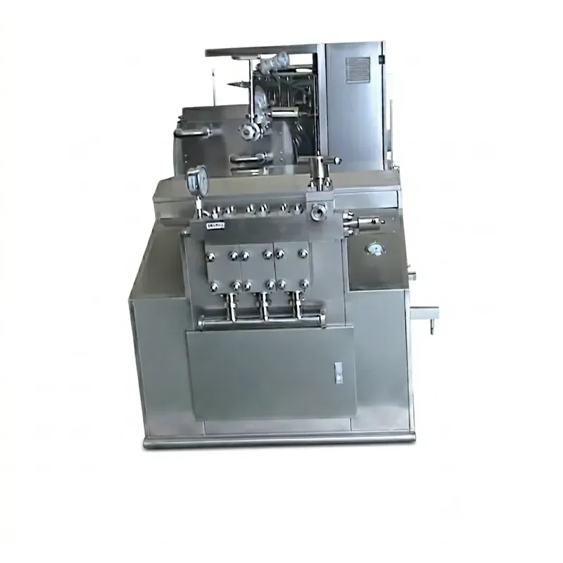 Stainless Steel Full Automatic High Pressure Homogenizer Machine for Milk and Juice with Pump 1000L Capacity