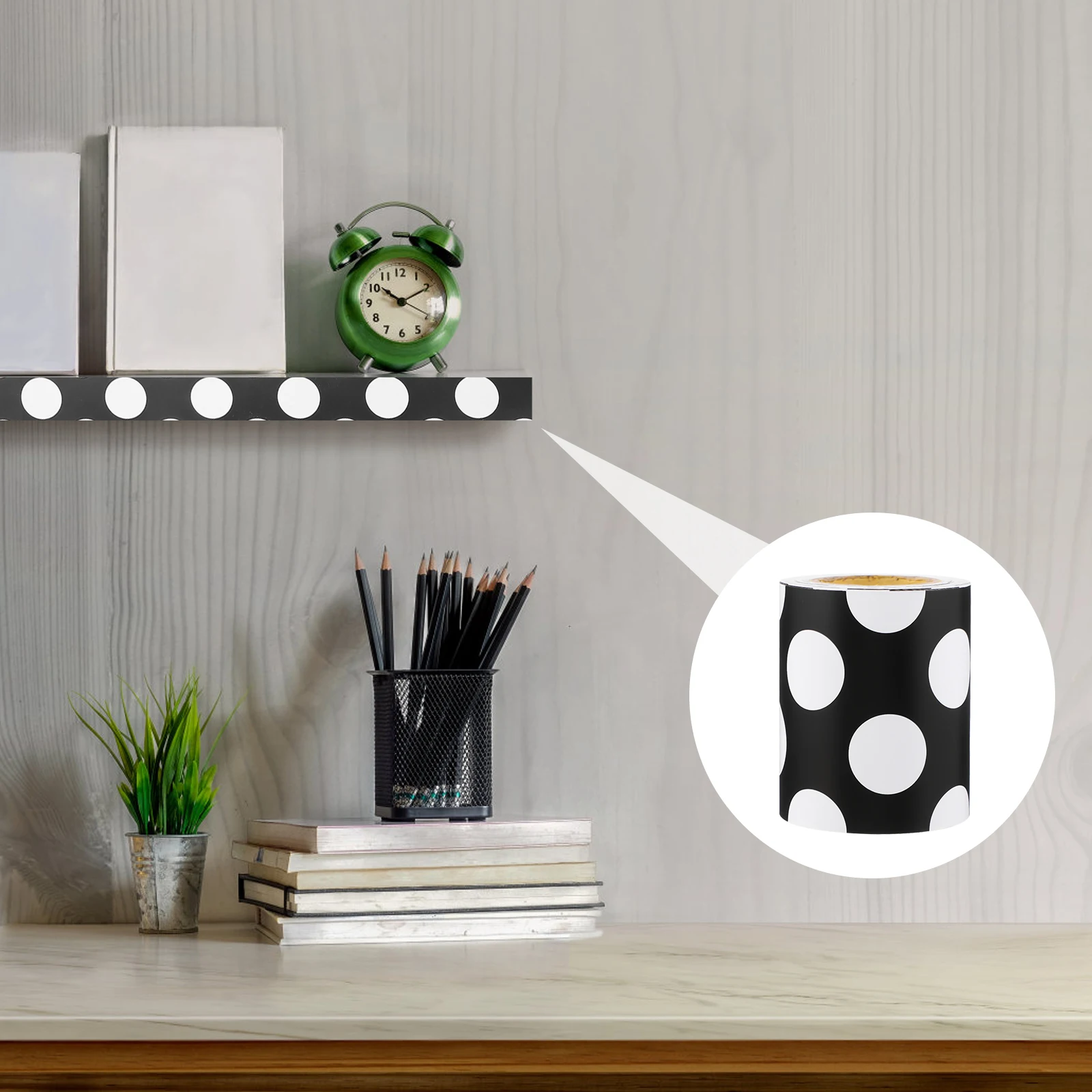 

Creative Cartoon Pencil Stickers Chalkboard Border Trim Decorative Bulletin Decor for Classroom Office Home