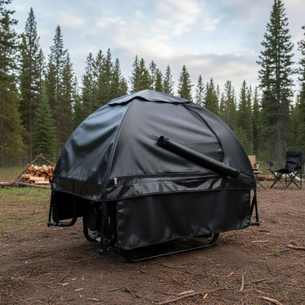 

Power Plant Enclosure 36 x 26 x 26 Inch For Storage Garage Yard, Heavy Duty Thicken Oxford Fabric Large Capacity Universal De