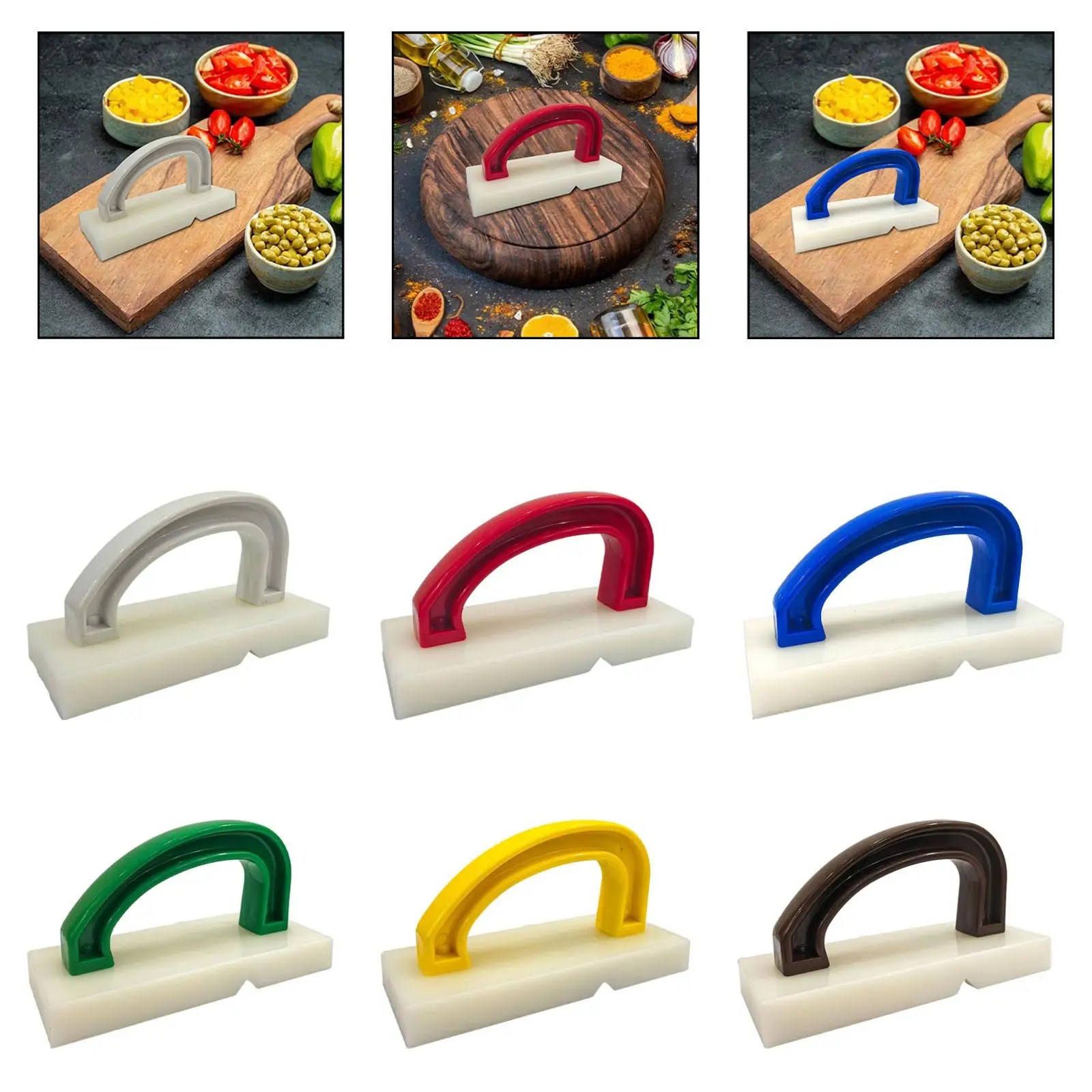Chopping Board Planer Plastic Cutting Board Scraper Sturdy Handle Long Term Restoration for Home and Cafe