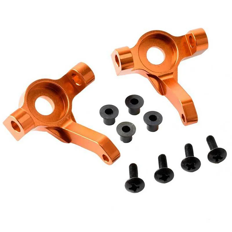 2Pcs Metal Front Steering Cup Steering Block for RGT EX86100 86100 1/10 RC Crawler Car Upgrade Parts Accessories,2