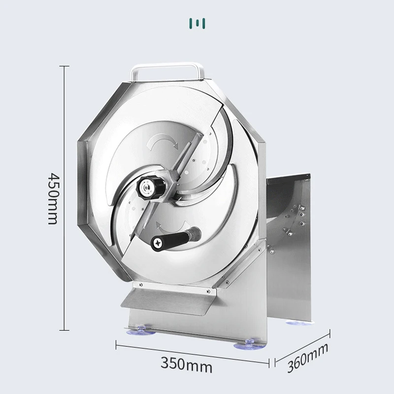 Warzywa do użytku komercyjnego Cutter instrukcja warzywa owoce cytryna ziemniak kromka urządzenie do krojenia kapusta niszczarka 0.2-10mm
