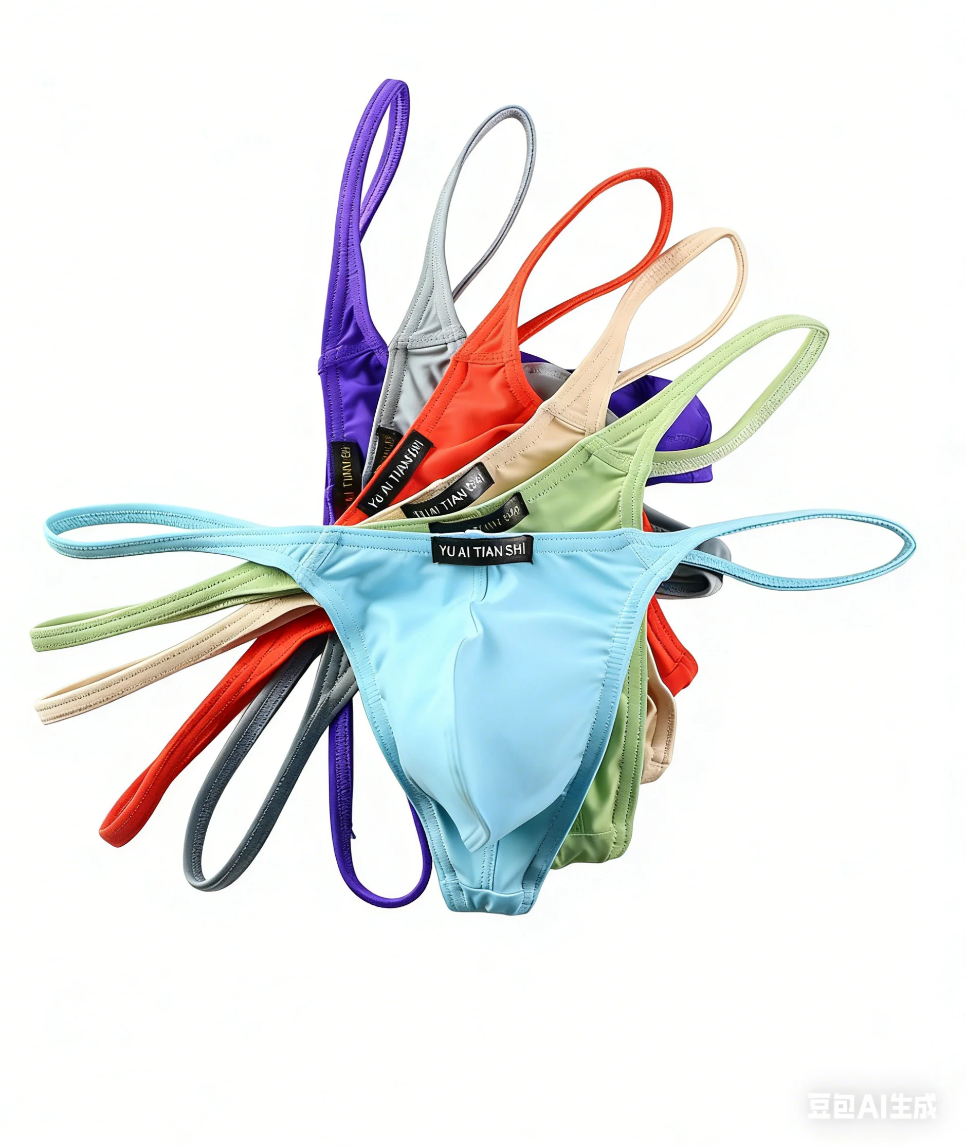 

Мужские сексуальные стринги с U-образным выпуклым карманом, низкой посадкой, высокой эластичностью и открытой задней частью, для повседневной носки