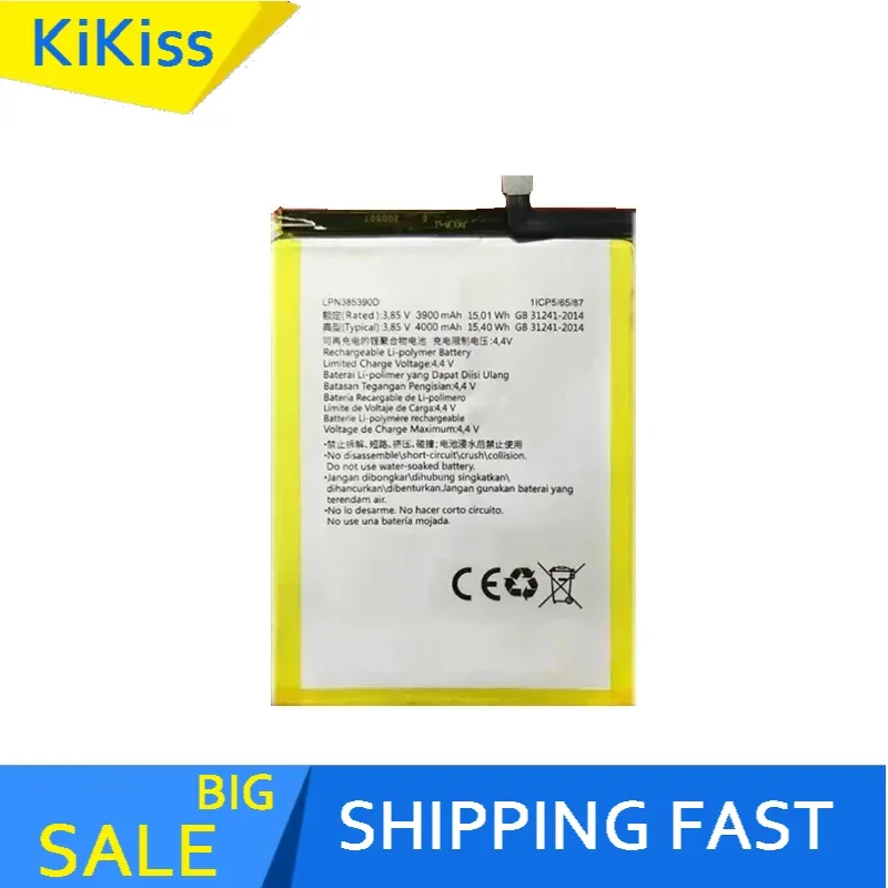 New LPN385390D Replacement Battery for Hisense A5 A5C FaceNote F1 HLTE202N Mobile Phone Batteries Warranty + Track Code