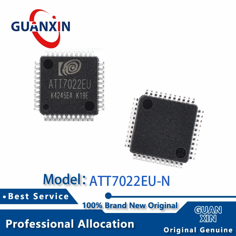 

100% New ATT7022EU-N LQFP-44 Marking ATT7022EU ATT7022