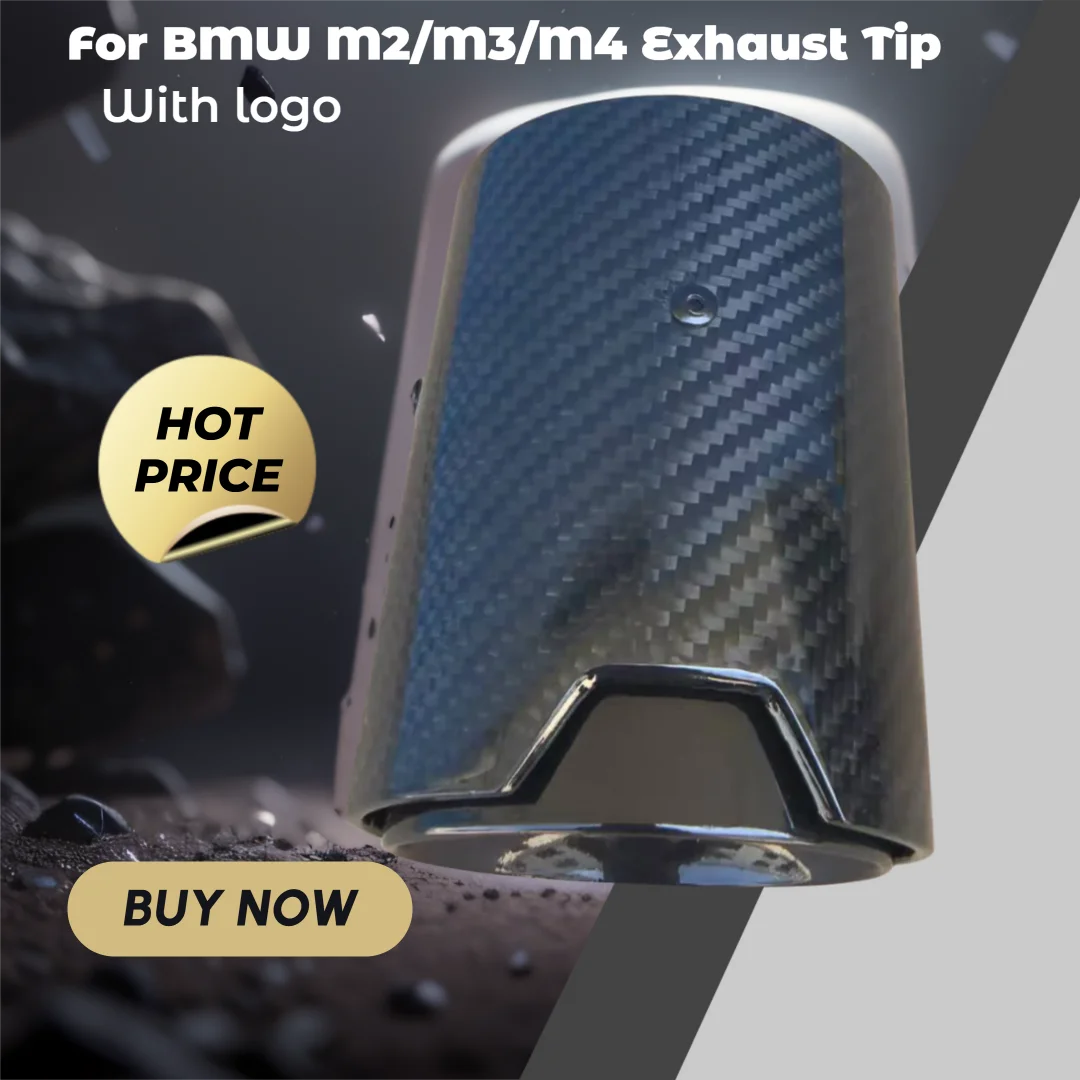 Para BMW M2/M3/M4 punta de escape especial F80/F82/F83/F84/F87 silenciador boquilla de escape abrazadera oculta