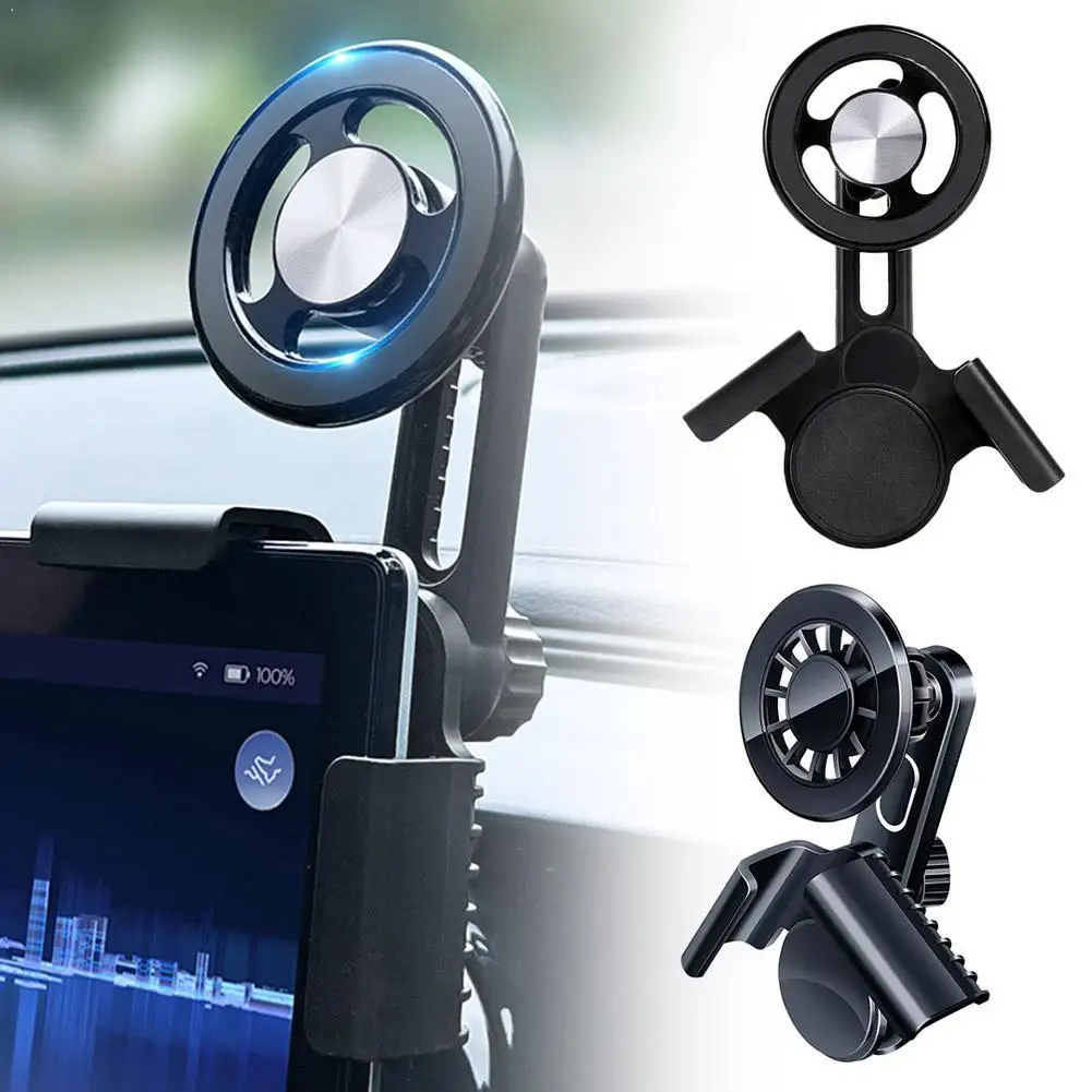 Suporte Magnético Ajustável para Celular com Tela Central para Painel de Veículos Elétricos - Suporte para Direção Segura e Mãos Livres