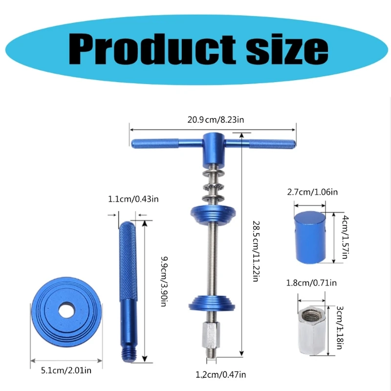 Bicycles Headset Bearing Tool Bike Bottom Bracket Remover Bicycles Bottom Bracket Bearing Remove Install Tool Enduring image 6