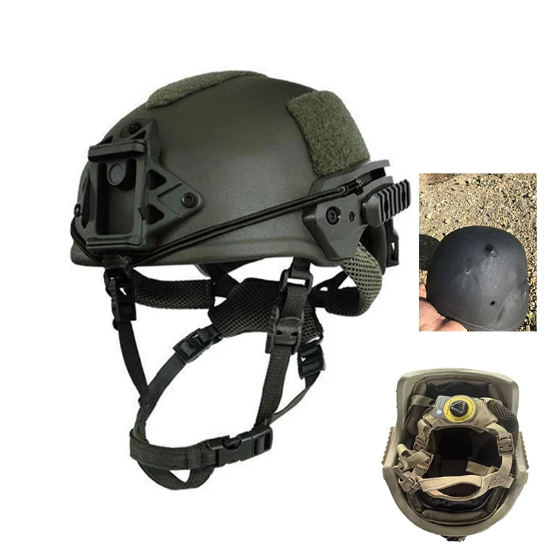 DEWBEST FAST Helmet - Aramid Mission Setup | High-Performance Protection, US Law Enforcement Inspired