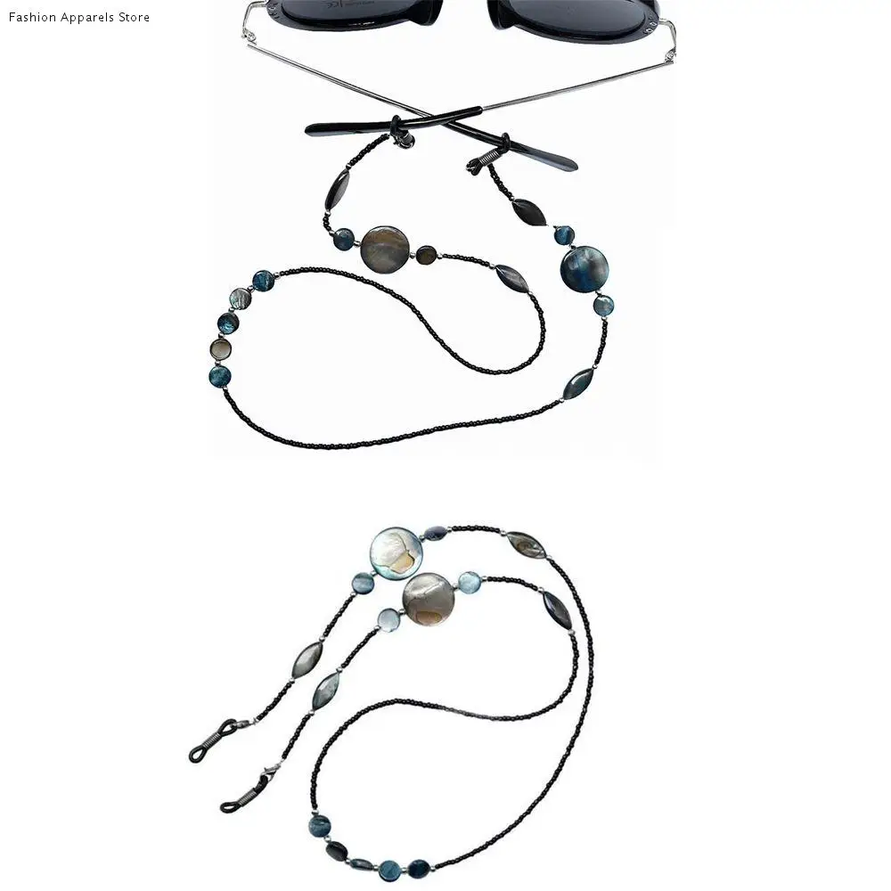 

Reading Glasses Cords Shell Beads Women Sunglasses Chain Eyewear Retainer Beaded Eyeglass Lanyard Glasses Chain