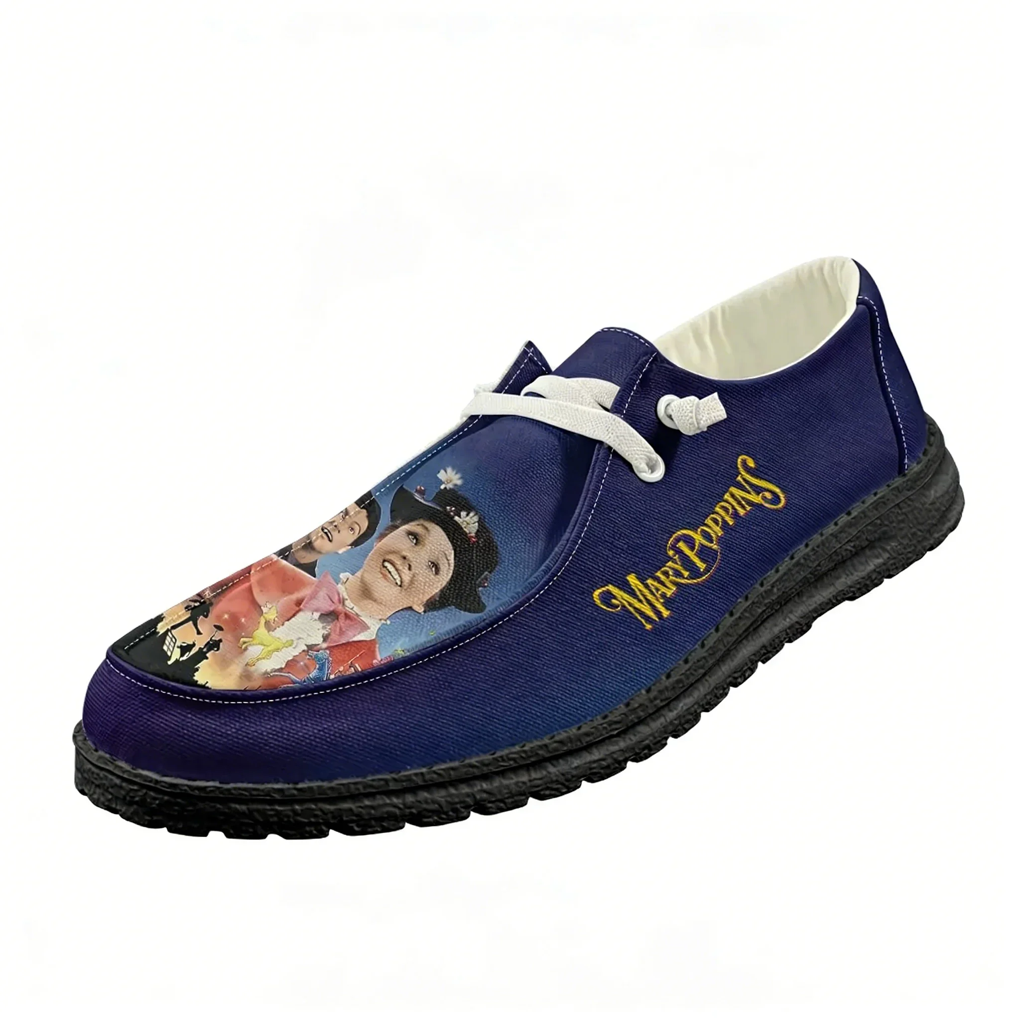 Mary Poppins Casual Shoes Mens Womens Flat Footwear Indoor Outdoor Lightweight Fashion Popular Patterns Shoes Custom Made Shoes
