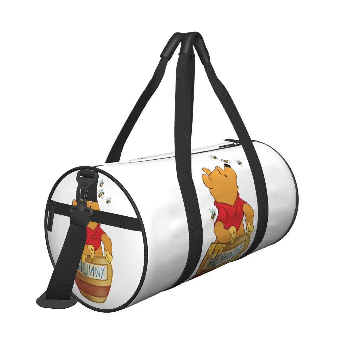 

Winnie The Pooh Animation Travel Bag Training Gym Bag Male Female Custom Large Vintage Sports Fitness BagsWaterproof Handbags
