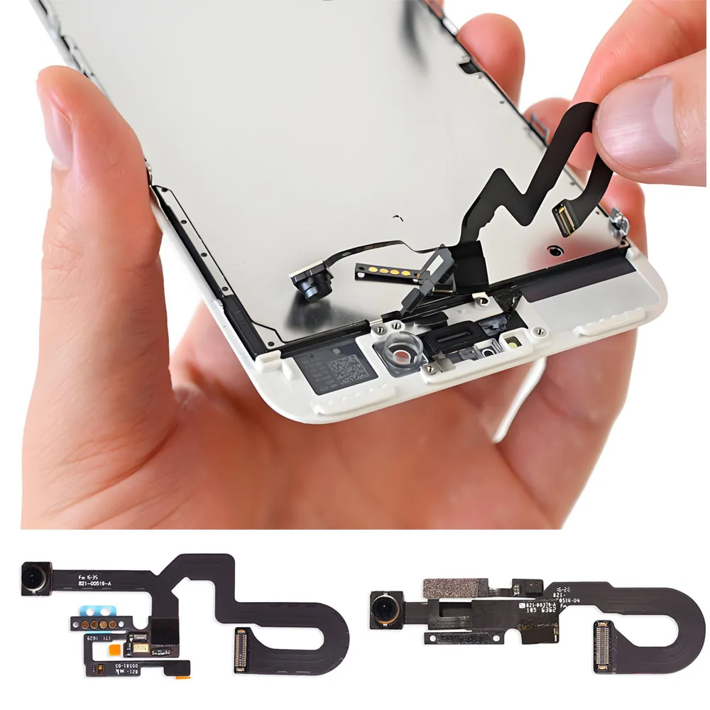 Front Camera Flex Cable For iPhone 7 8 Plus Face Camera Includes Microphone And Proximity Light Sensor Module Replacement