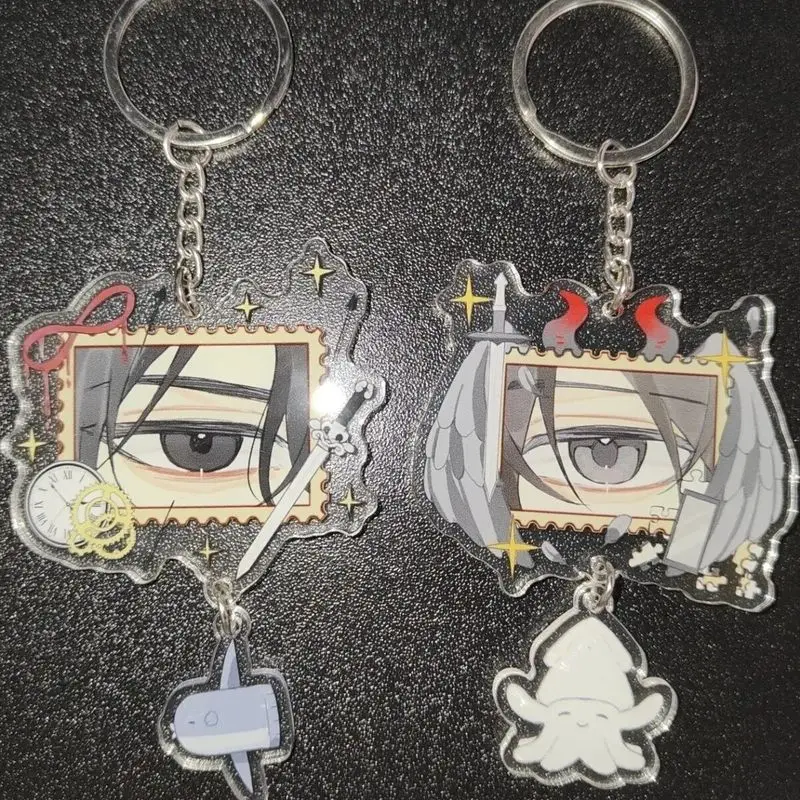 

Fan Made Omniscient Reader's Viewpoint Kim Dokja Yoo Joonghyuk Eye Acrylic Keychain Stylish Anime Bag Charm For Purse Decoration