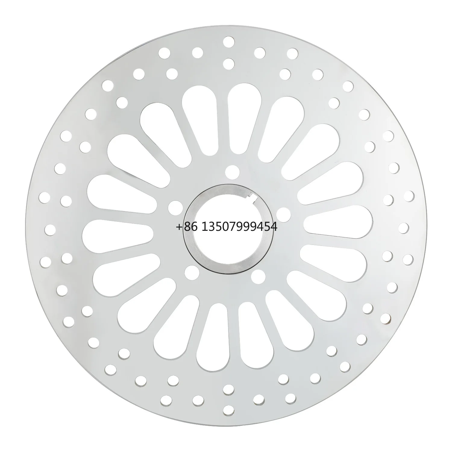

Front Disc Brake Rotor Modification Accessories Chrome 11.5 Model BRD-HAR-00002 for SOFTAIL/SPORTSTER/DYNA 1984-2013