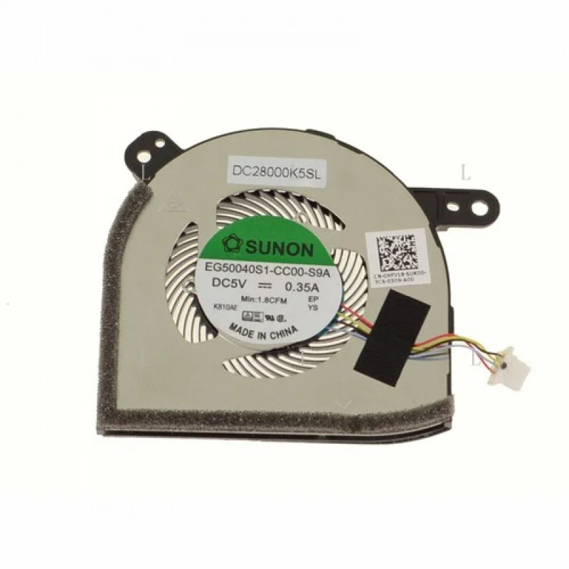 

L FOR DELL Latitude 5290 2-in-1 0HFV18 DC28000K5SL Laptop CPU Cooling Fan