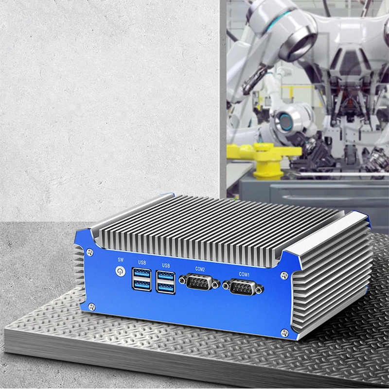 Core i7 5500U mini industrial control host fully enclosed dustproof dual network dual serial miniPC 128G/256G/512G
