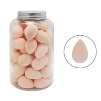 50pcs Mini Beauty Sponge Egg Water Drop Small Makeup Egg powder puff Dry Wet Combined Cosmetic Tools With Storage Box 6