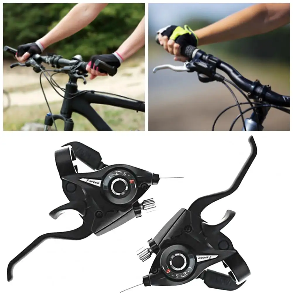 1Pc Thumb Shifter Left/Right Accurate 3 Speed/7 Speed MTB Trigger Shifter Derailleurs for Mountain Bike Bicycle Transmission