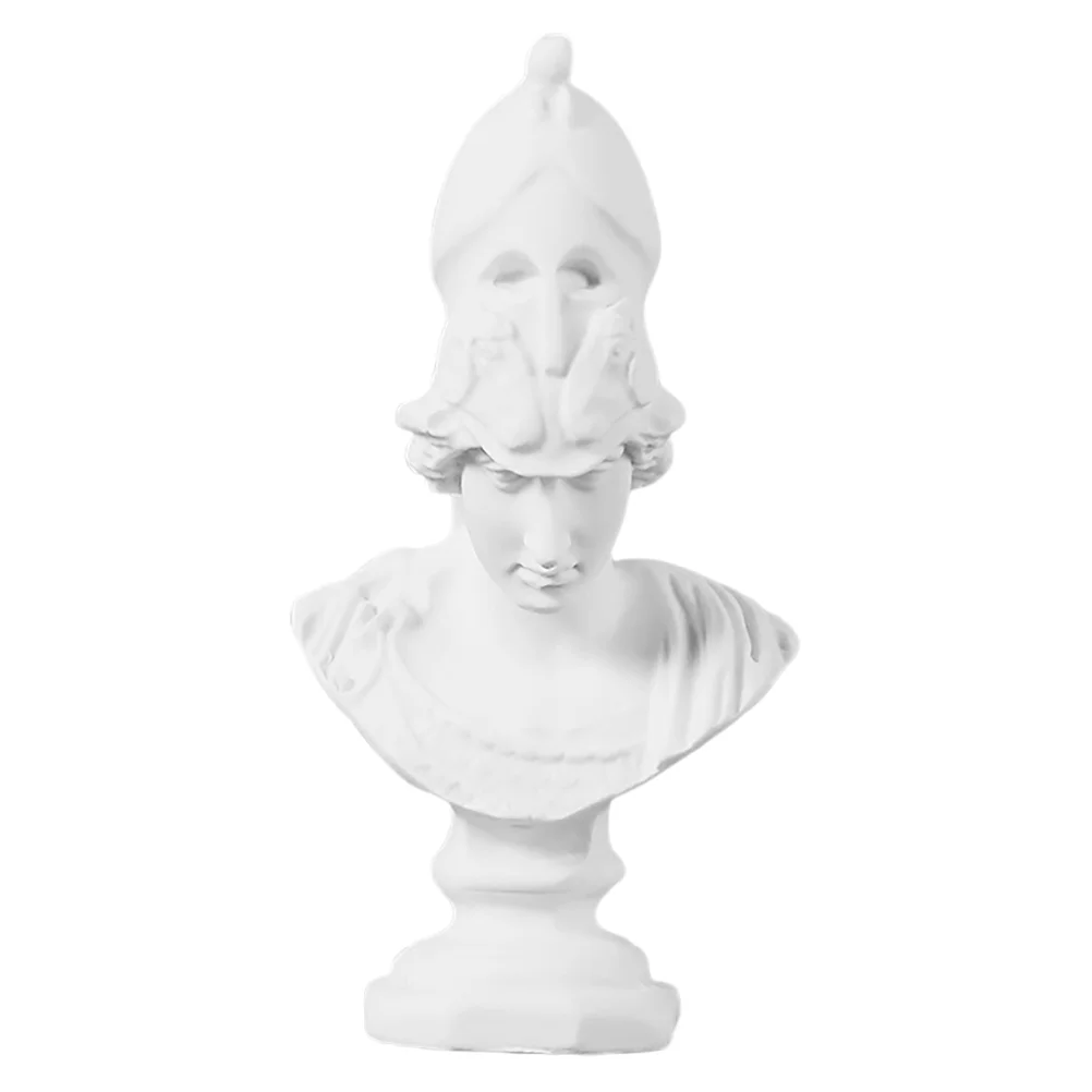 

Athena Plaster Sculpture Greek God Apollo Household Home Decor Resin Statue Aphrodite Bust