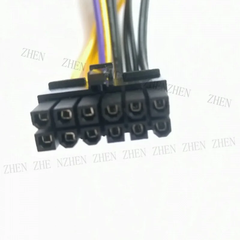 Y Y ATX PSU Power Supply Cable 24Pin CPU 8Pin 4+4Pin To 12Pin for HP 1366 Dual X58
