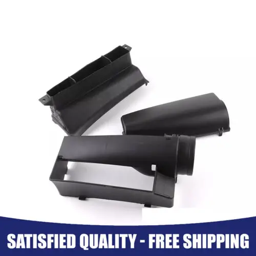 

3pcs Engine Air Intake Duct Black Set For VW Golf Jetta Mk5 Mk6 Audi A3 Air Intake Guide Inlet Duct Cover Assembly Car Parts