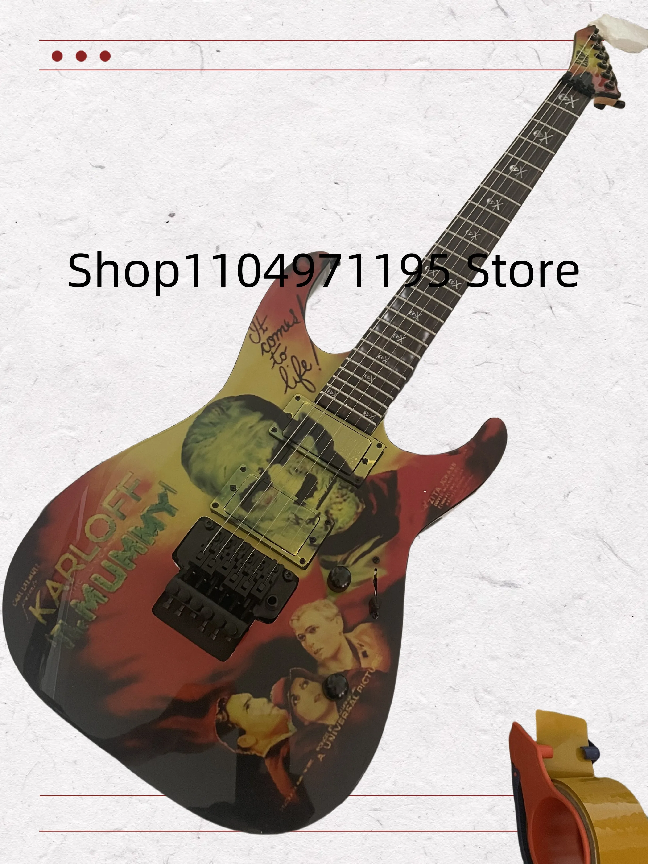 تسليم 25-35 يومًا) جيتار ESP متجر مخصص سينثيا جيتار كهربائي #1