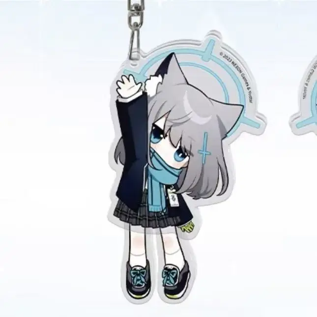 حار أنيمي لعبة الأزرق الأرشيف Q نسخة شخصية شيروكو يوكا Hayase قلادة ظهره الديكور جمع هدية سلسلة مفاتيح مصنوعة من الأكريليك #2