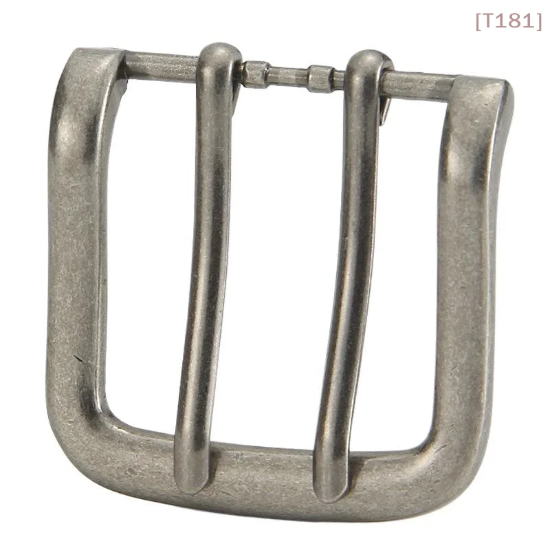 

[E] 1piece 40mm Metal Belt Buckles Double Pin Buckle End Bar High Quality Fit For 37mm-39mm Leather Belt Craft Parts