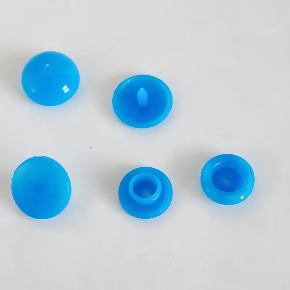 Invisible Resin Press Studs 12mm Snap Buttons Fasteners For Baby Clothing DIY Sewing Craft Projects Durable Plastic Poppers