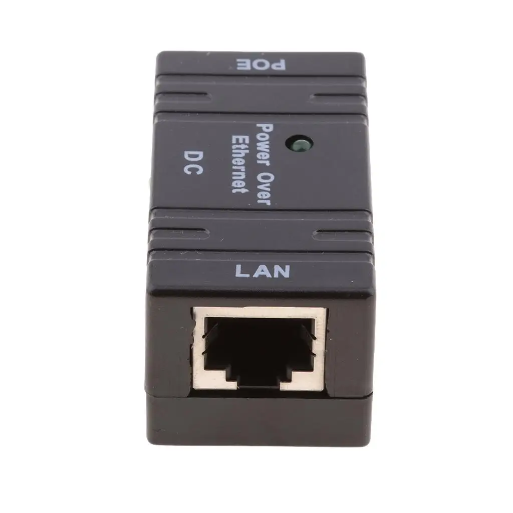 LAN POE Power Over Ethernet Injector Adter for IP Camera Access 5V~48V