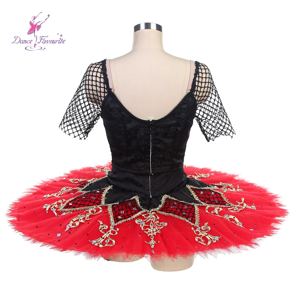 Dance Favourite Ballet Tutus B24004 Red Professional Tutu Made -to-Order Don Quixote: Kitri Variation Ballet Tutu