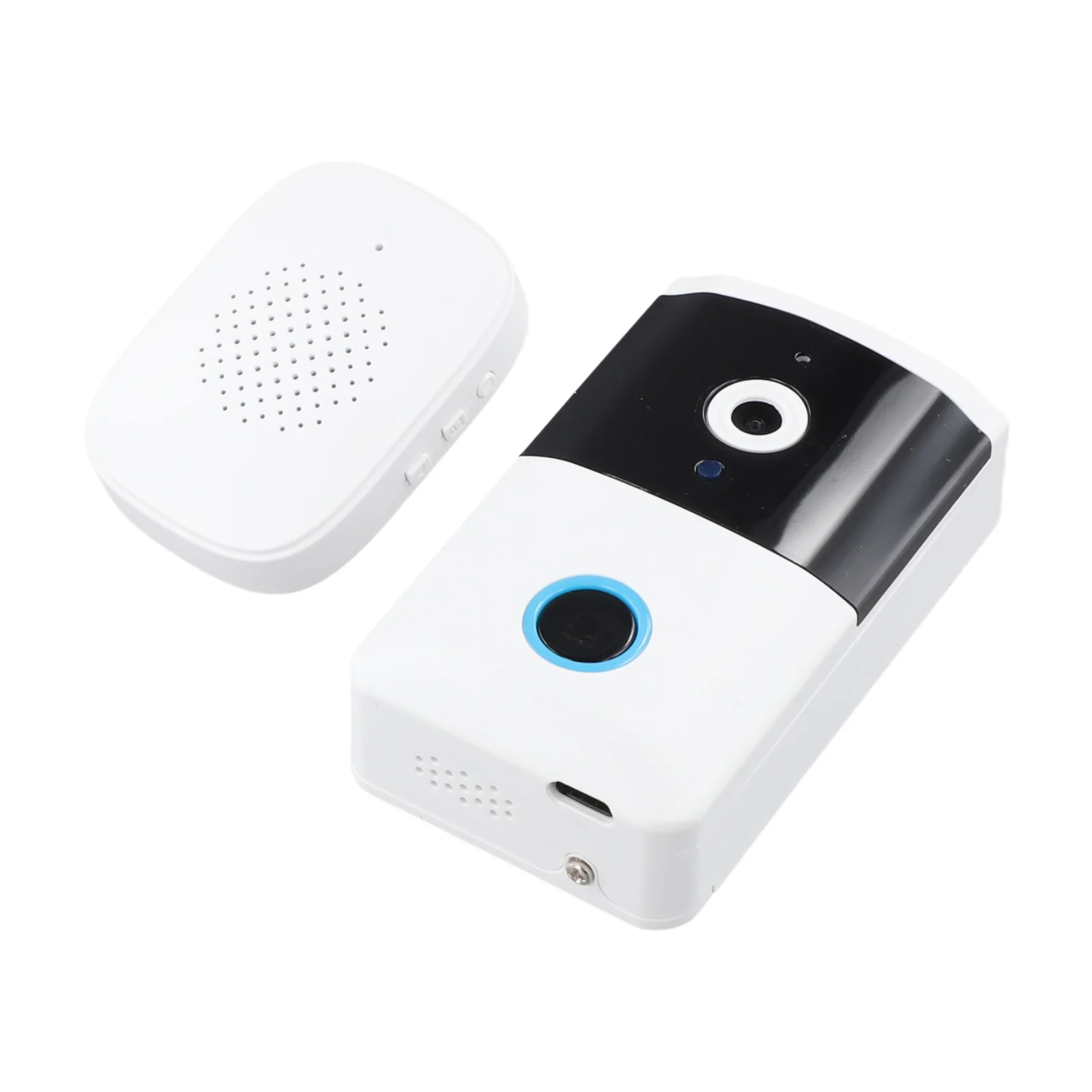 

Smart Video Doorbell Set Punch-free Wireless For Wifi Home Video Intercom APP Connected To The App For Video Conversation