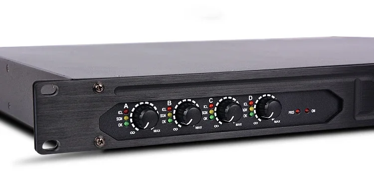 Xtuga D4504 신제품 판매 800와트 PA 고출력 비디오 파워 스테레오 리시버 앰프 홈 오디오