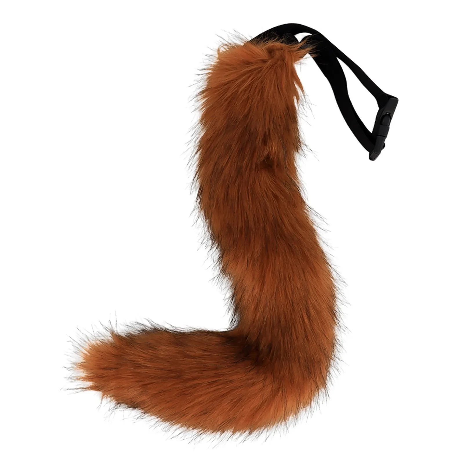 

Sexy Mask and Tail Set Halloween Cosplays Costume Accessorie Cats Mask Tail Half Face Faux Furs Foxes Tail Cats Mask Plush Tail