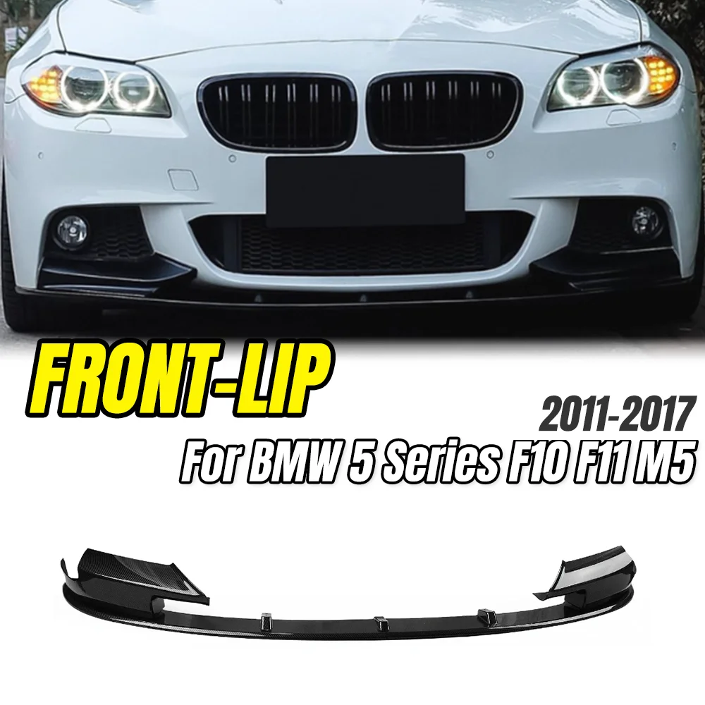 

For BMW 5 Series F10 F11 M5 2011 - 2017 Car Front Bumper Lip , Car Styling Upgrade Parts & Accessories .