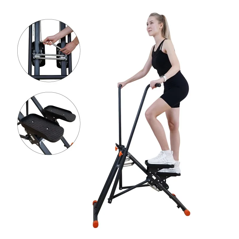 

Body Shaping Gym Stepper - Cardio Climber Fitness Equipment, Professional Stepper Machine for Full-Body Toning
