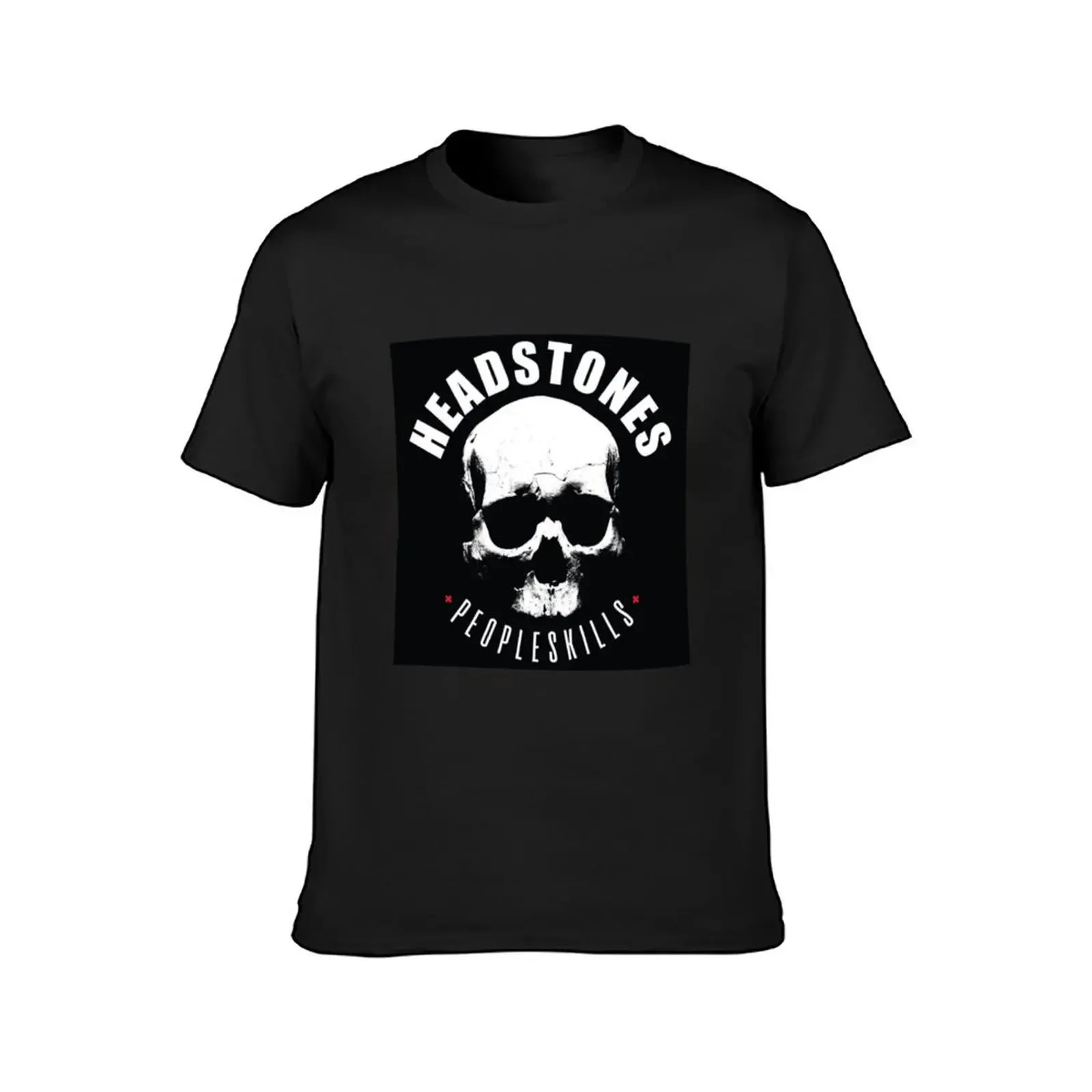 Headstones The-7 tengkorak T-Shirt custom t shirt kawaii clothes sublime cotton t shirt men