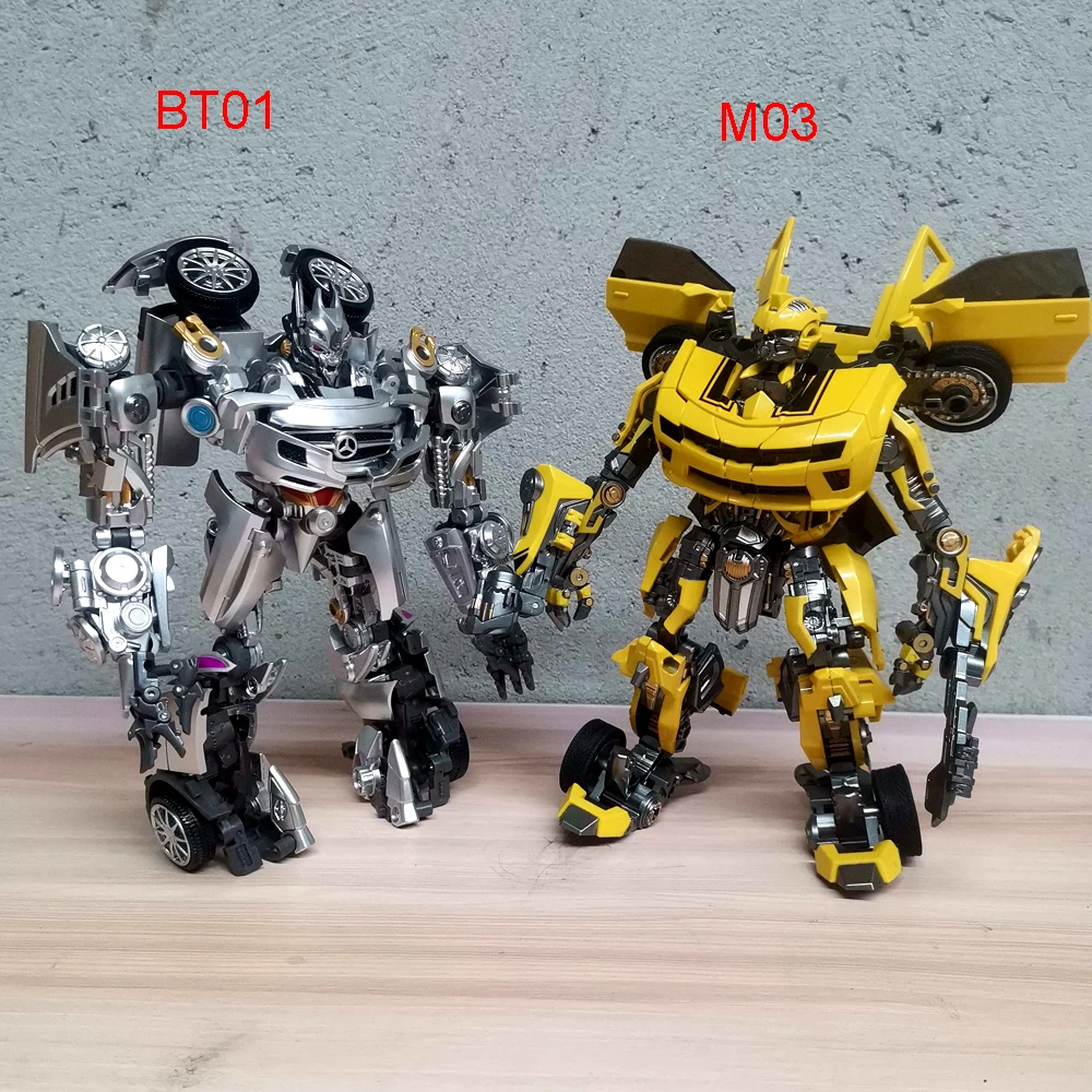 IN STOCK Transformation Toys BT01 Soundwave Information Officer M03 Bumblebe Car Action Figure Deformation Robot Anime Model