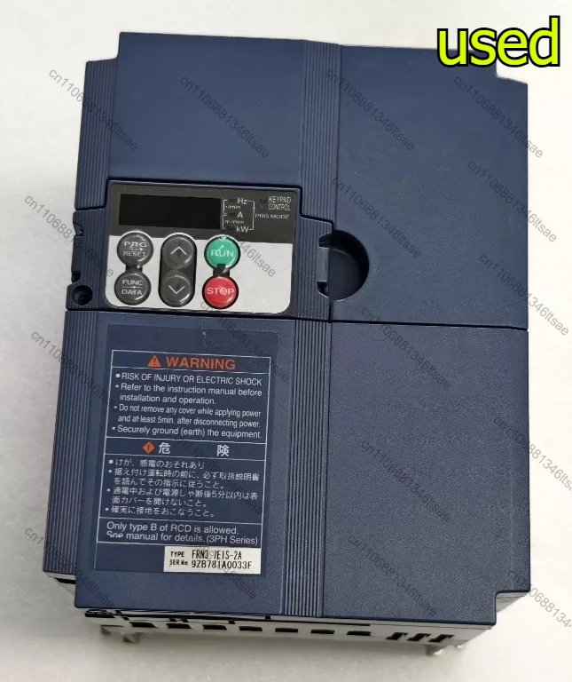Accessories 1pcs frequency converter frn3.7e1s-2a, 3.7kw frequency converter input 220v three-phase