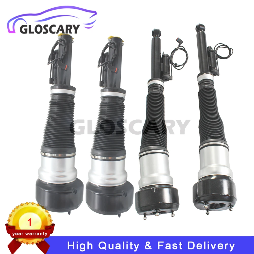 2x Front Rear Shock Absorber For Mercedes Benz S-CLASS W221 2Matic 2005-2013 Air Suspension Shock Strut 2213204913 2213205613