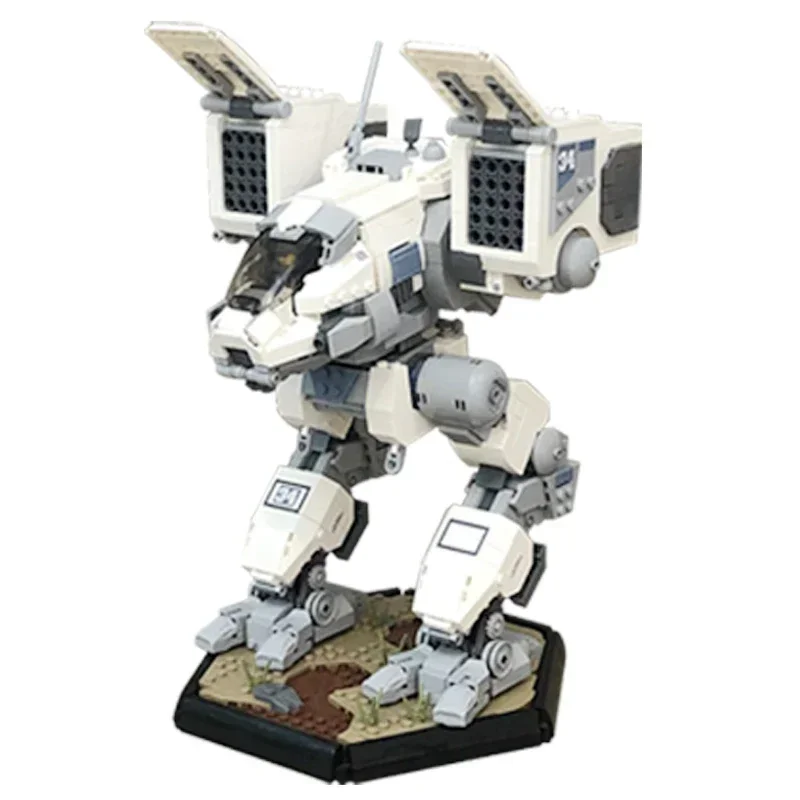 Modello militare cosmico Moc Mattoni da costruzione Imperatore Mech Warrior Tecnologia Blocchi modulari Regali Giocattoli di Natale Set fai da te Assemblaggio