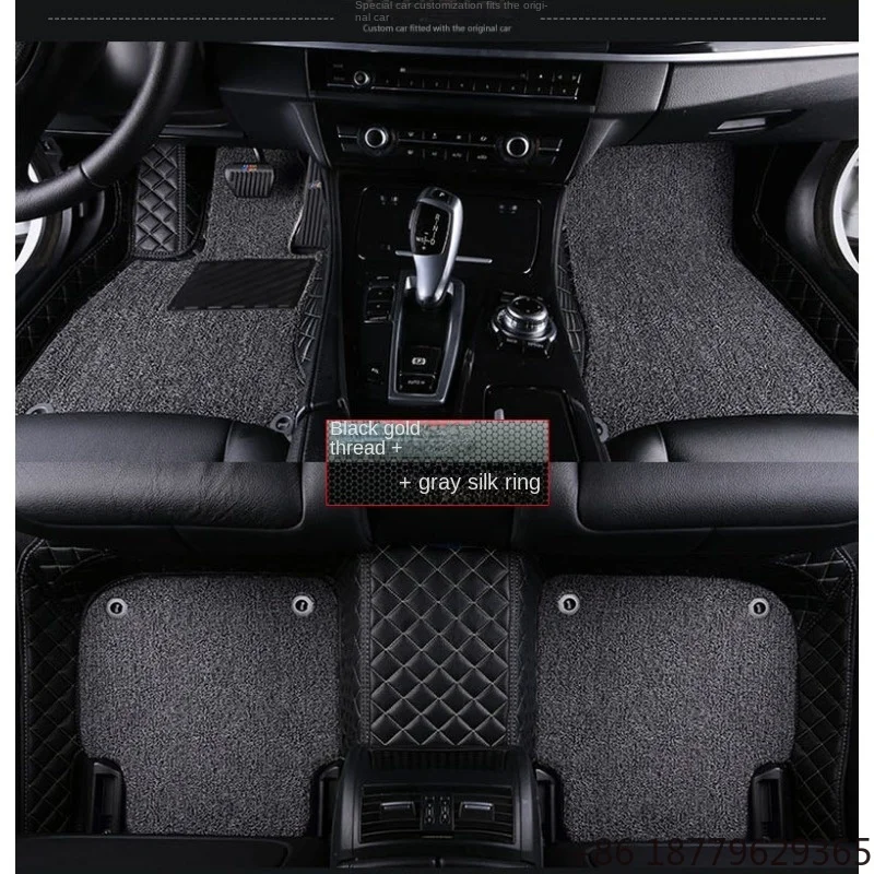 Custom Double Layer Car Floor Mats Full Coverage Luxury SUV Fitment 1999-2023