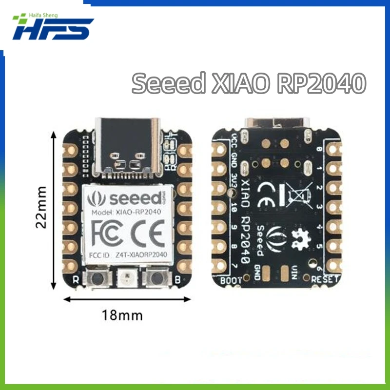 

Макетная плата Seeed XIAO RP2040 Raspberry Pi, модуль для Arduino/MicroPython/схеitpython