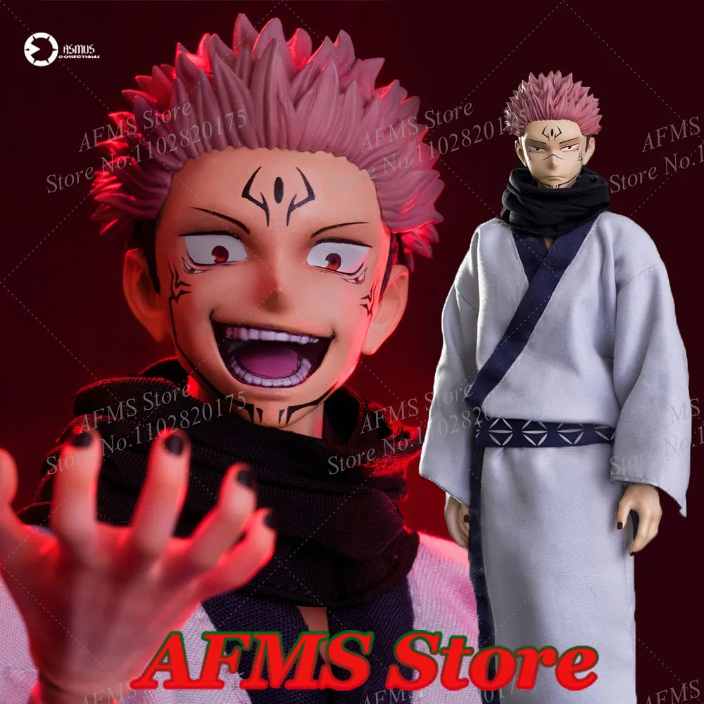 Deluxe Edition Asmus JJKS05 1/6 Scale Collectible Figure Ryomen Sukuna Jujutsu Kaisen 12Inch Men Soldier Action Figure Model