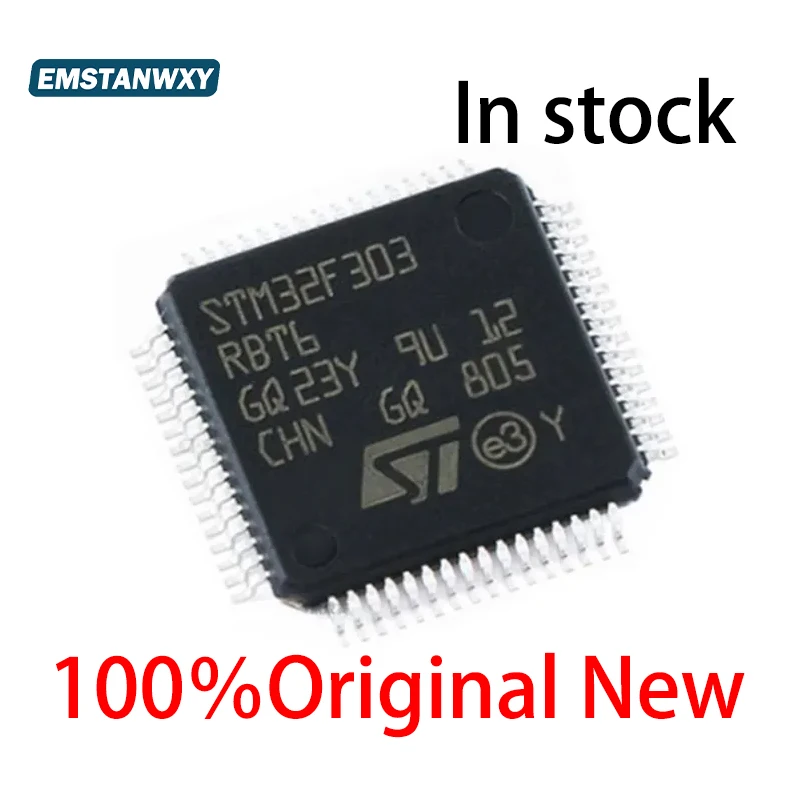 STM32F303CBT6 STM32F303RBT6 STM32F303RCT6 STM32F303RET6 STM32F303CCT6 Microcontroller (MCU/MPU/SOC) IC Chip