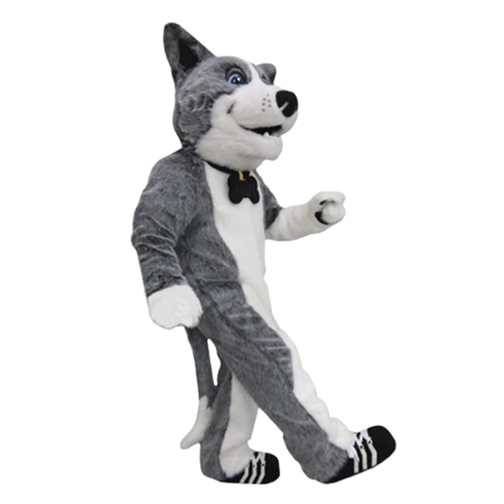 MASCOTTE Cane Huskie Husky costume della mascotte di fantasia personalizzata costume anime cosplay kit mascotte vestito operato costume di carnevale 458