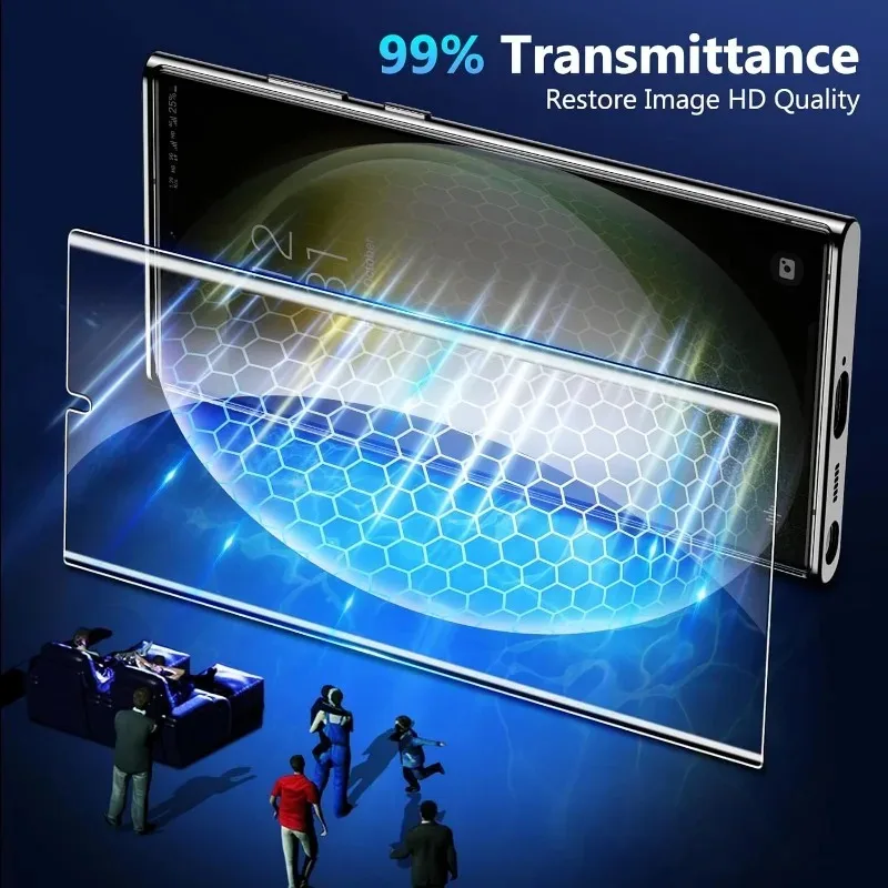 S24 Front Screen Protector Soft TPU Hydrogel Film for Samsung Galaxy S24 S24Plus S24Ultra 5G Anti-Fingerprint Protective Films