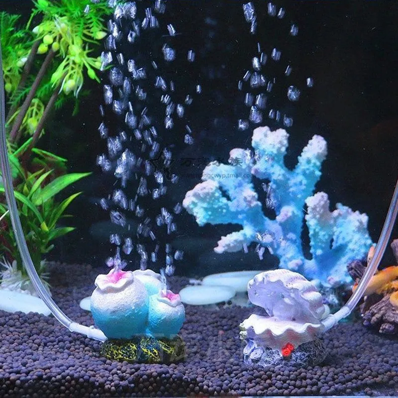 Volcano Aquarium Accessories, Rockery Ornaments, Aeration Pump, Bubble Stone, Fish Tanks, Landscaping Simulation